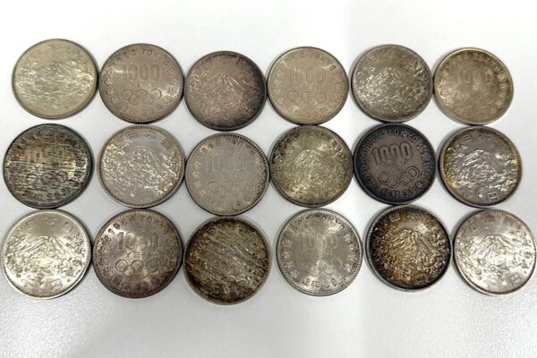 鹿児島市で記念硬貨の買取は、金のクマ谷山店に