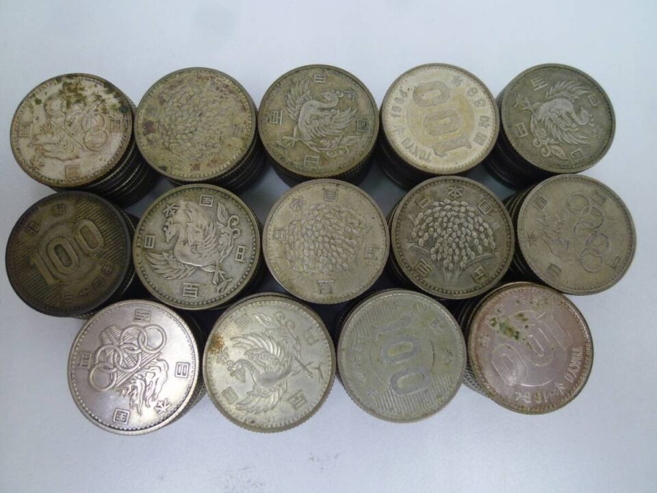 買取専門 金のクマ 沼津店「古銭にも金額が大きく上がっているものがあります」今回は100円銀貨♪