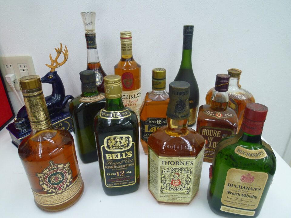 買取専門 金のクマ 沼津店「お酒をまとめてお売り頂きました」ウイスキーやブランデーお任せ下さい