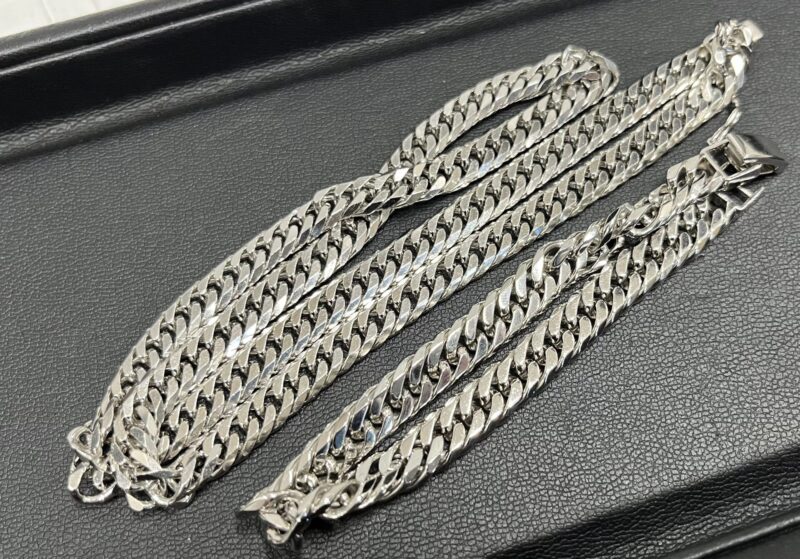鹿児島市 】プラチナ 喜平ネックレス ブレスレットの買取は金のクマ