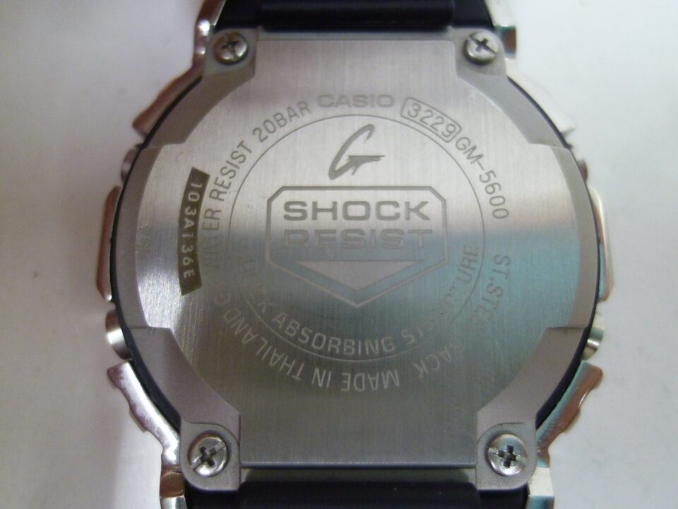 「カシオのＧショックをお買い取り　沼津市の金のクマ」　どんな状態の時計も買い取り大歓迎です♪