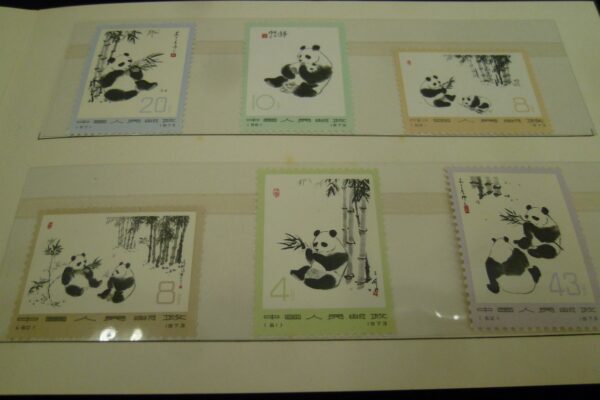 「中国切手の買い取りも大歓迎♪　沼津市の金のクマ」　中国切手の中にはスゴい金額になるものあります