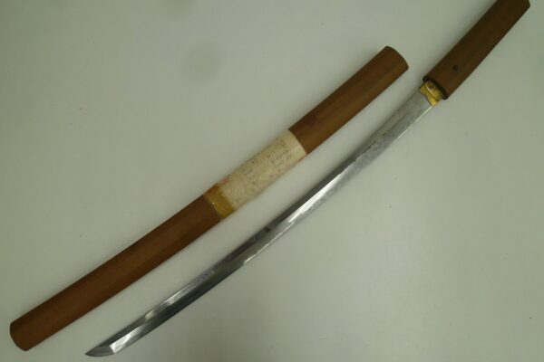 「脇差をお買い取り♪　沼津市の金のクマ」　刀や槍などの刀剣類の買い取りもお任せ下さい
