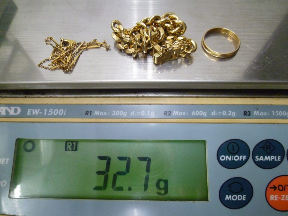 「金のアクセサリーをお買い取り　沼津市の金のクマ」ワリの良さ筆頭の喜平ブレスレットがありました♪