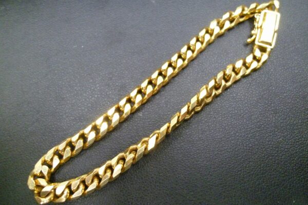 「18金の喜平ブレスレットをお買い取り♪　沼津の金のクマ」ワリの良さ最強クラスのアクセサリーです