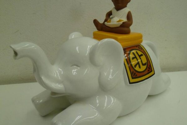 「懐かしの若い頃のビートたけし(^^♪　沼津の金のクマ」北野印度会社のゾウさんポットをお買い取り