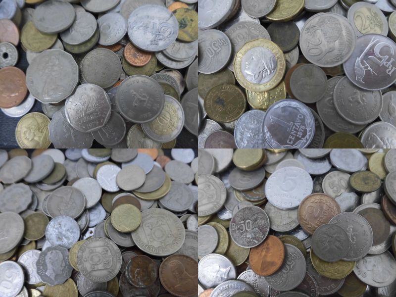 「記念硬貨・古銭・海外のお金も買い取り大歓迎　沼津の金のクマ」海外のお金は実は意外と多いです