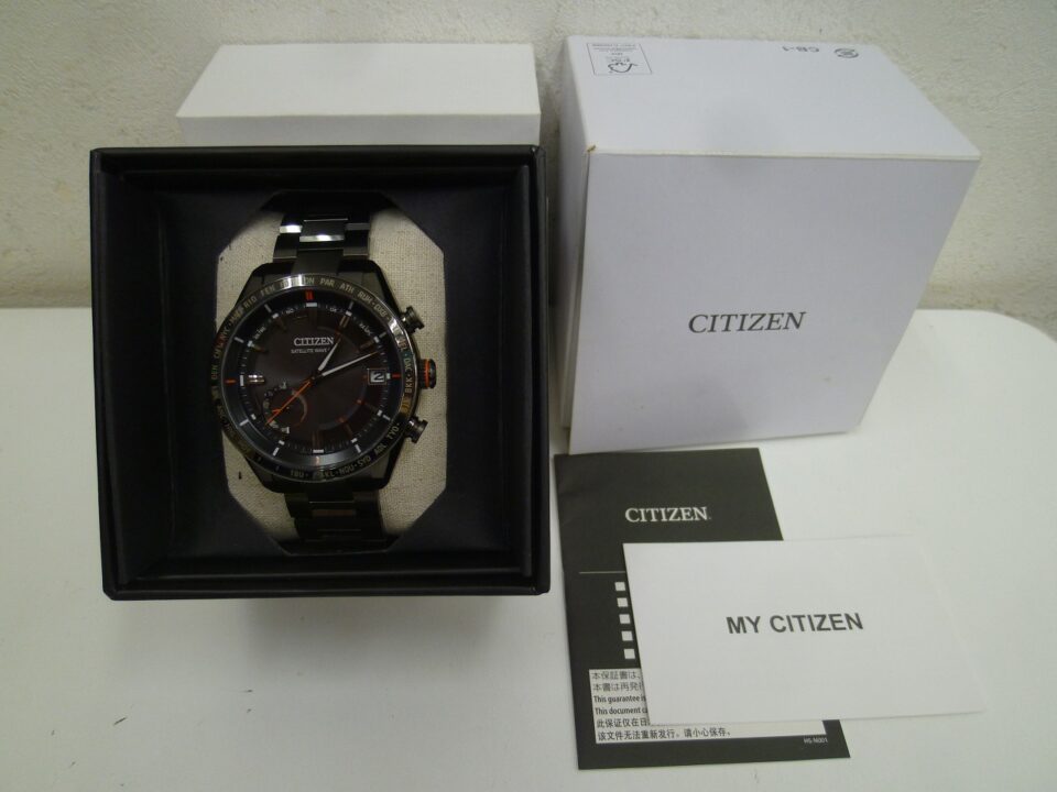 「シチズンのアテッサを買い取りました 沼津の金のクマ」腕時計はどんなメーカー、どんな状態でもOK