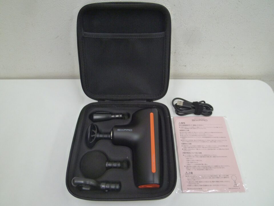 「シックスパッドのパワーガンをお買い取り 沼津の金のクマ」シックスパッドは腹筋だけではありません