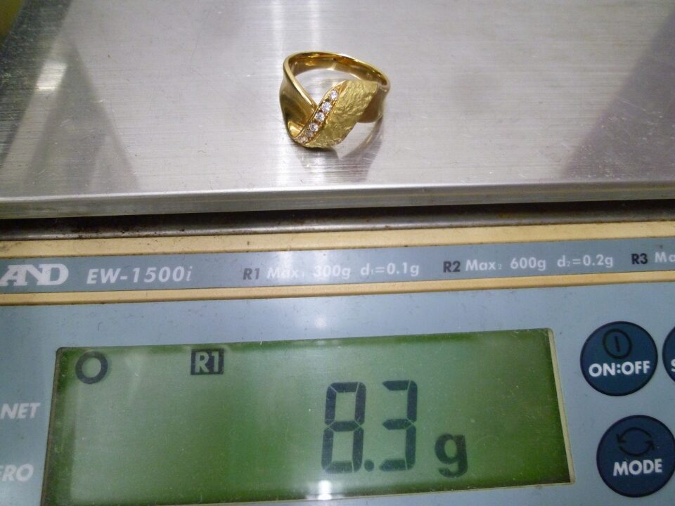 「少ないから恥ずかしい・・・そんな事は全くありません　沼津の金のクマ」指輪1個でもイイ金額に♪