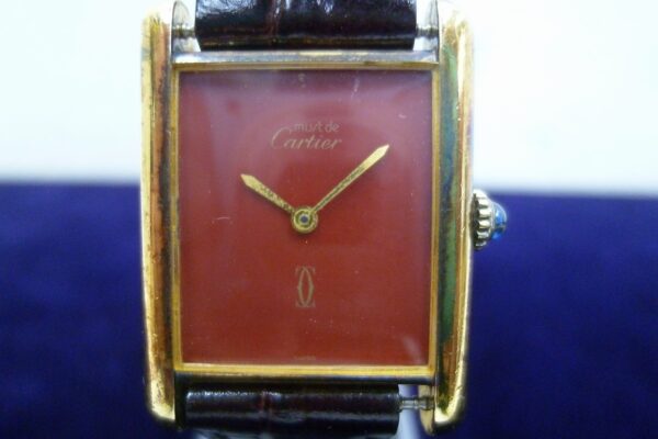 「カルティエの時計をお買い取り　沼津の金のクマ」ベルトが社外品に交換されていても問題ありません