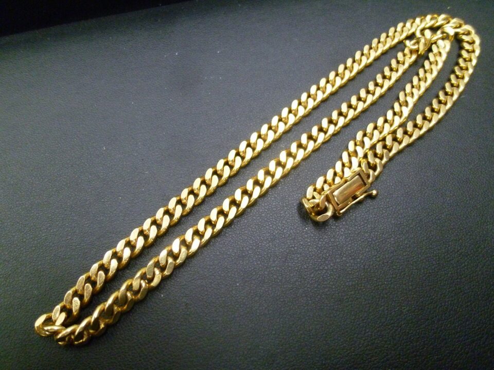 「18金の喜平ネックレスをお買い取り　沼津の金のクマ」お馴染みのワリの良さ最強の喜平アクセサリー