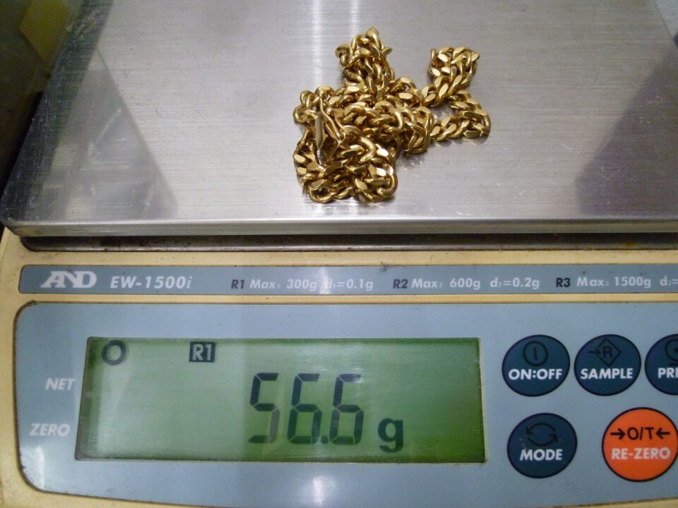 「18金の喜平ネックレスをお買い取り　沼津の金のクマ」お馴染みのワリの良さ最強の喜平アクセサリー