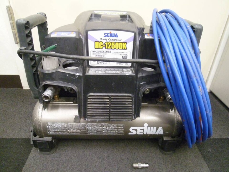 「コンプレッサーなどの電動工具の買い取りも大歓迎　沼津の金のクマ」　電動工具は意外と多いです♪