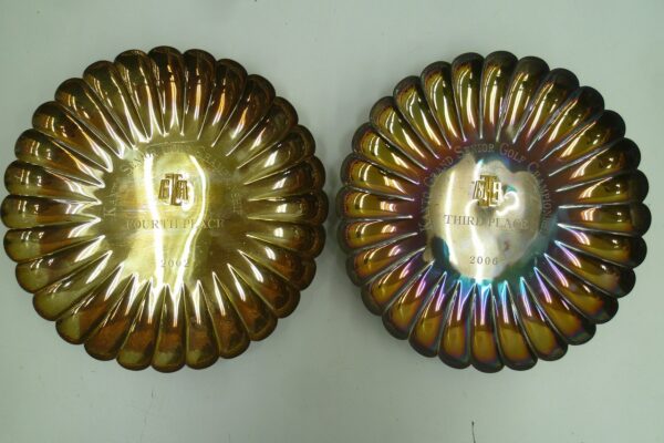 「ゴルフの大会でもらった記念品が銀製でした♪　沼津の金のクマ」SILVER刻印は品物によって？？