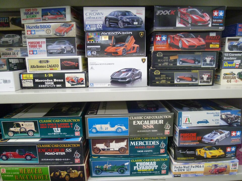 「大量のプラモデルをお買い取り♪　沼津の金のクマ」年代を感じる物から新しい物までいっぱいあります