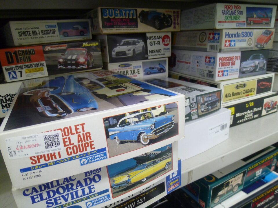 「大量のプラモデルをお買い取り♪　沼津の金のクマ」年代を感じる物から新しい物までいっぱいあります