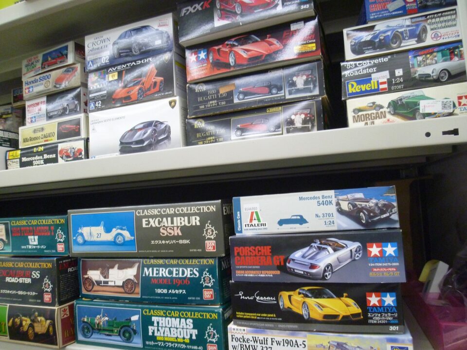 「大量のプラモデルをお買い取り♪　沼津の金のクマ」年代を感じる物から新しい物までいっぱいあります