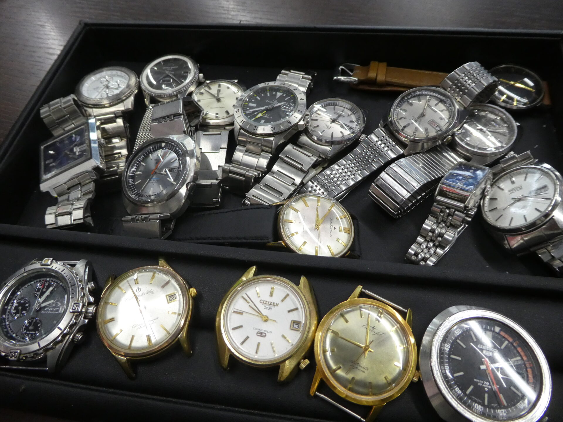 1円〜【遺品整理品】アクセサリー 指輪 色石 時計 昭和レトロ リング