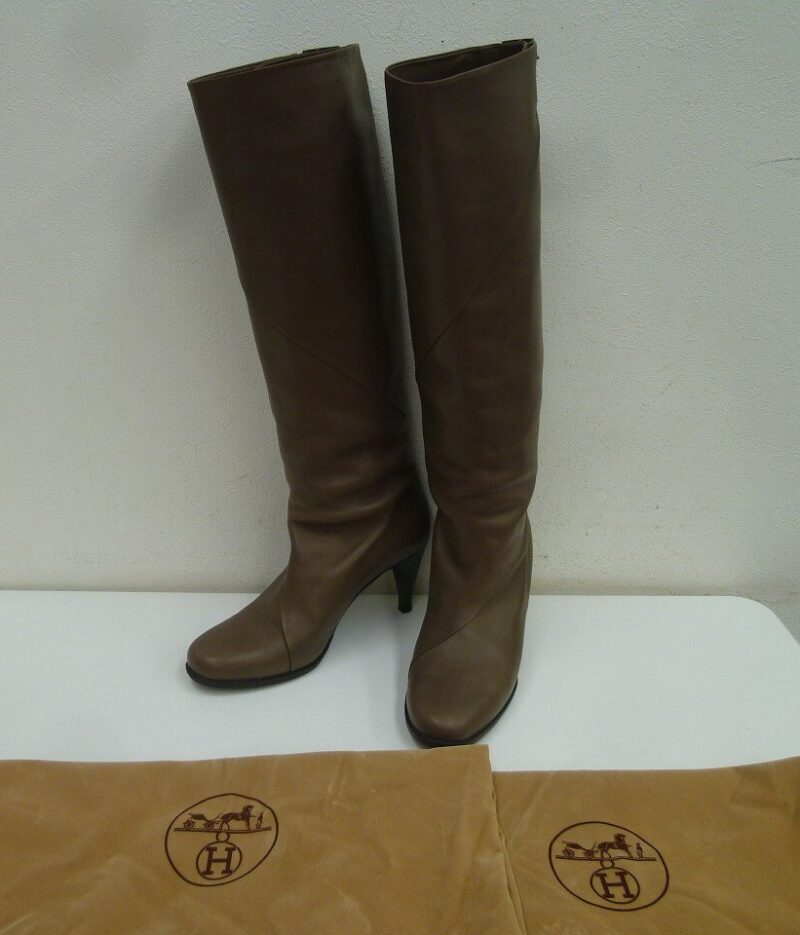「エルメスのブーツをお買い取り　沼津の金のクマ」エルメスのブーツは久しぶりの持ち込みです(^^♪