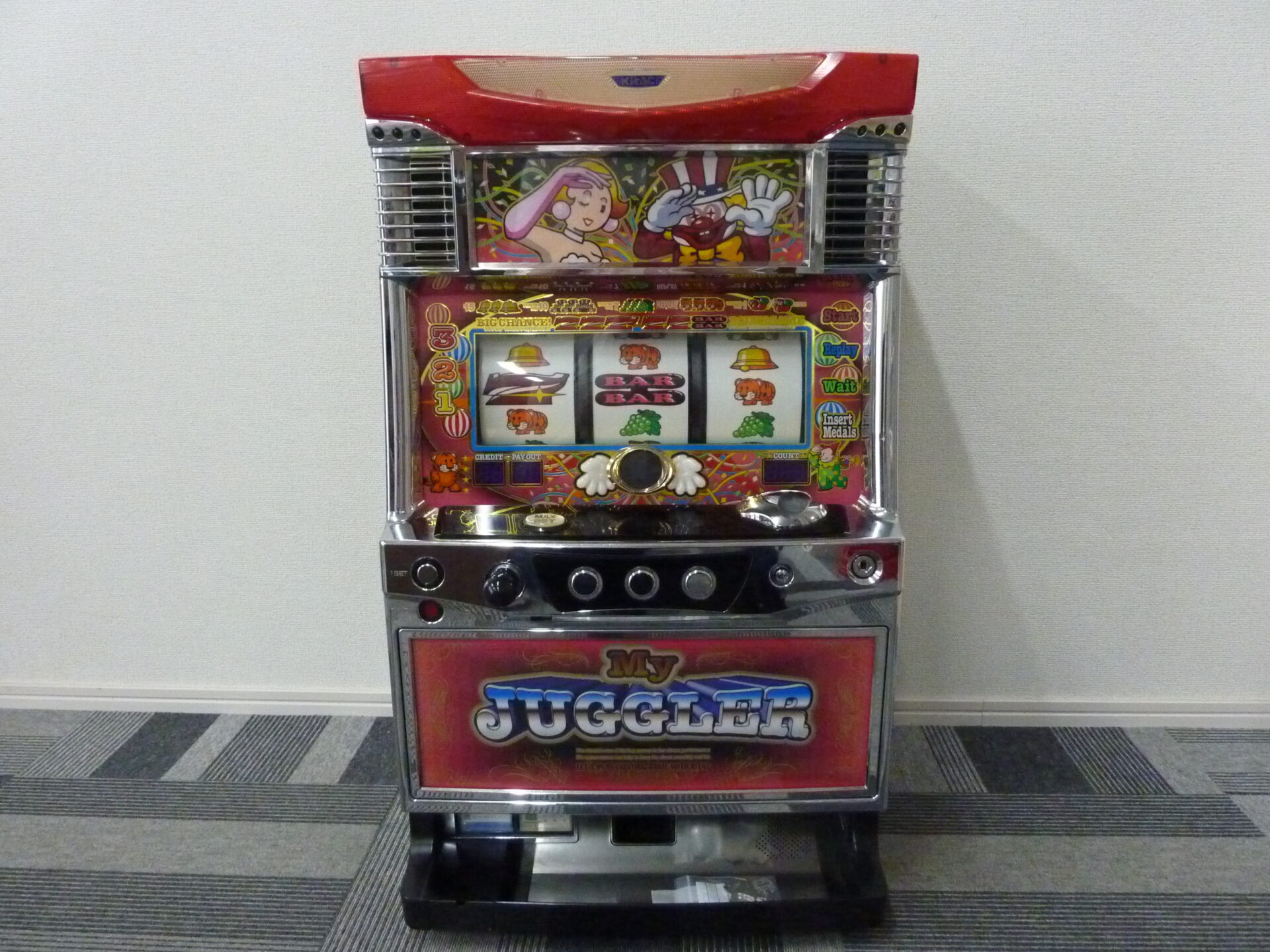 が*お様 秋田県鹿角市　引き取り限定 初代Hard Boiled スロットマシン 不要になったスロット台 家スロの売却は東門前にある 金のクマさいたま