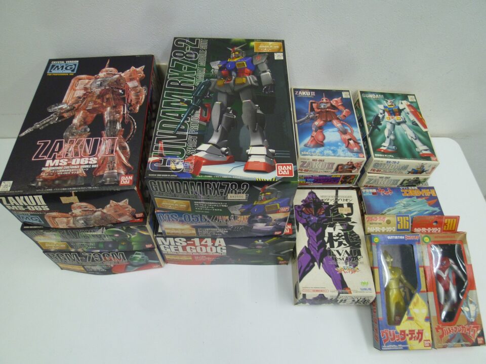 「今度はガンダムのプラモデルをお買い取り　沼津の金のクマ」プラモデルなどの模型もお気軽にどうぞ♪