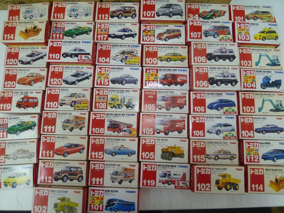 「遺品整理 査定 沼津」金のクマ沼津店 トミカのミニカー 未開封品を多数お売り頂きました
