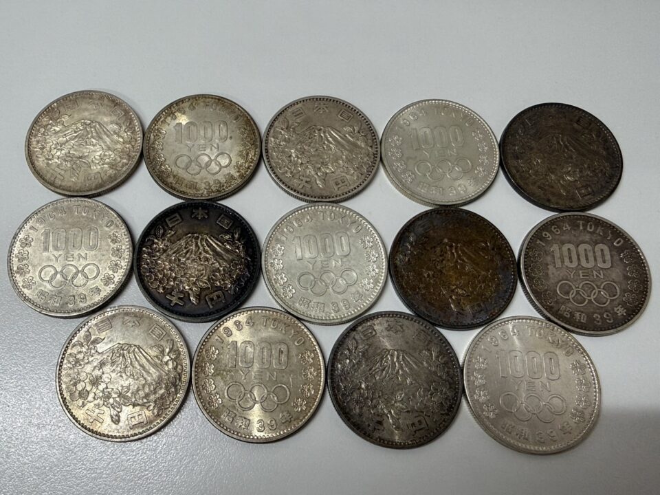 姶良市で古銭・記念硬貨の買取なら、金のクマ姶良店へ